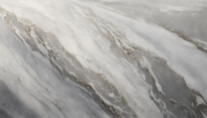 Naklejka premium A luxurious white marble texture with natural, elegant gray veins. Ideal for backgrounds, wallpapers or high-end design projects