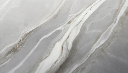 A luxurious white marble texture with natural, elegant gray veins. Ideal for backgrounds, wallpapers or high-end design projects