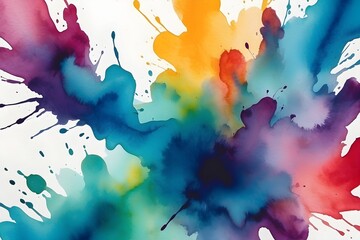 Captivating Watercolor Stains background