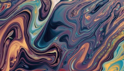 Liquid fluid art abstract background