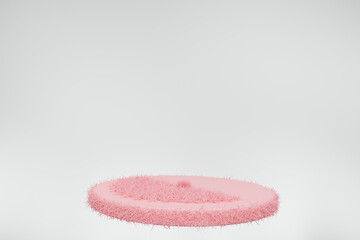 podium, pink, show, bubbles