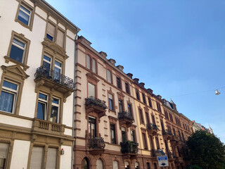 Altbaufassaden in Heidelberg