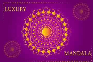 Luxury Mandala Design.