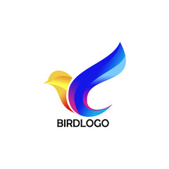 Bird logo vector design