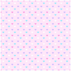 Cute pastel seamless pattern background