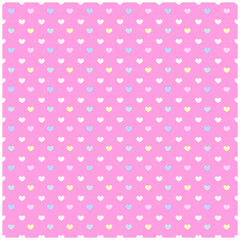 Cute pastel seamless pattern background
