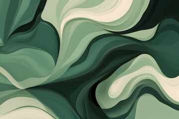 Obraz premium An abstract with green background