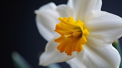 artificial intelligence macro image of a beautiful flower