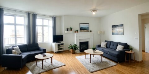 Fototapeta premium living room interior