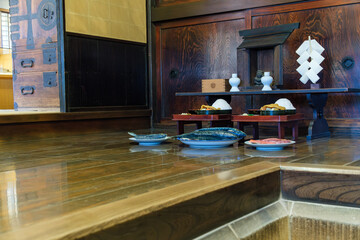 囲炉裏端の恵比須講