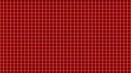 Abstract red grids on black background. Red grid texture.