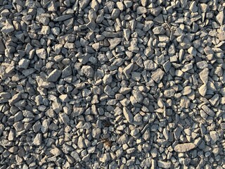 Texture, background of small white building stone.
