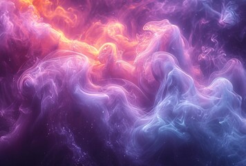 Purple Haze: A Colorful Blend of Fusion and Fury Generative AI - obrazy, fototapety, plakaty