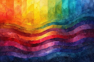 Rainbow Wave Generative AI