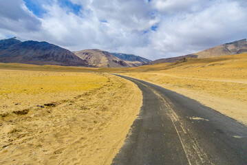 Colorful view of Ladhak, India