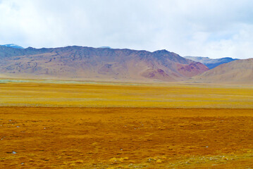 Colorful view of Ladhak, India