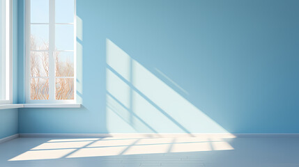 Fototapeta premium Empty room background, simple style interior design