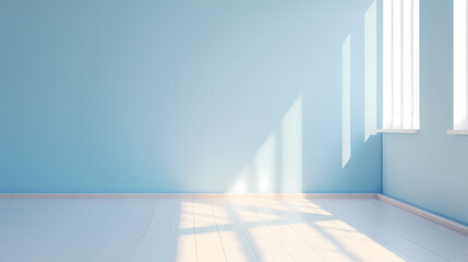 Empty room background, simple style interior design