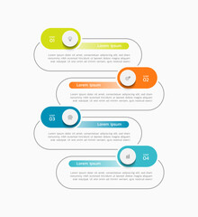 Infographics business colorful elements design