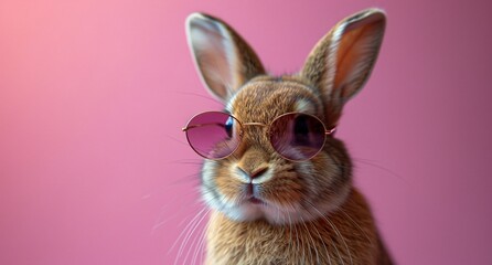 Bunny Boss: Sunglasses and Sweater Generative AI