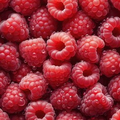 Raspberry Berry Texture: Nature's Culinary Delight