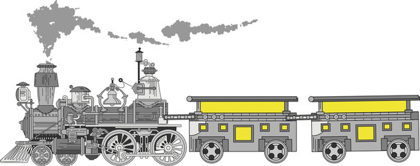 機関車（Locomotive）(PNG)