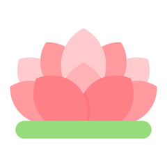 Yoga icon vector image. Can be used for Fitness at Home.