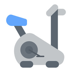 Elliptical icon vector image. Can be used for Fitness at Home.