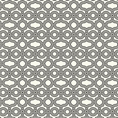 Repeating geometric pattern background. Linear graphic design
