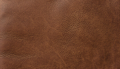 Vintage brown faux leather. Brown artificial leather background for a luxury, elegant, and classic concept.