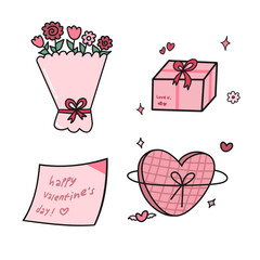 Happy Valentine’s Day Illustration