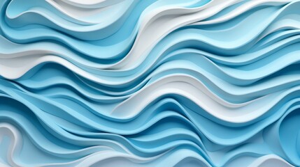 Abstract blue curly shapes texture - a vibrant and dynamic background illustration for creative projects