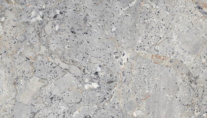 luxury grey marble with a large terrazzo texture background. Natural pattern for backdrop or background.