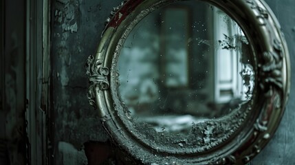 Distorted Antique Mirror