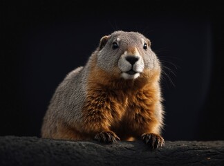 Studio Pose in the Dark