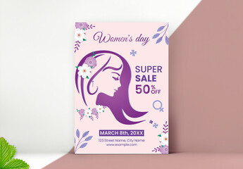 International Women Day Special Sale Flyer