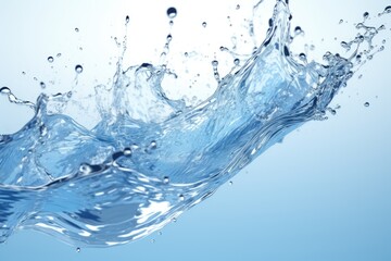 water splash isolated on white background  water splash isolated on white background