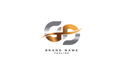 GHD, GDH, HGD, HDG, DHG, DGH, GD, DG, Abstract initial monogram letter alphabet logo design
