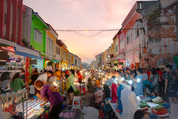 Phuket Walking Street night market in Phuket - 718959765
