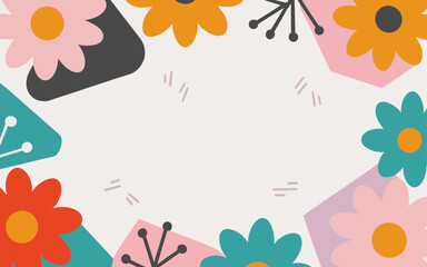 Abstract background poster. Good for fashion fabrics, postcards, email header, wallpaper, banner, events, covers, advertising, and more. Valentine's day, women's day, mother's day background.