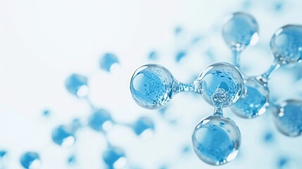 Cosmetic Essence, Liquid bubble, Molecule inside Liquid Bubble