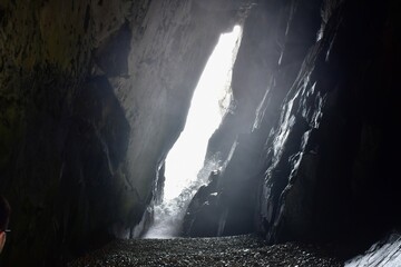 light in the cave