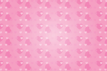 Heart pattern, Valentine's Day seamless pattern, Valentine's Day background.