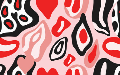 Abstract background poster. Good for fashion fabrics, postcards, email header, wallpaper, banner, events, covers, advertising, and more. Valentine's day, women's day, mother's day background.