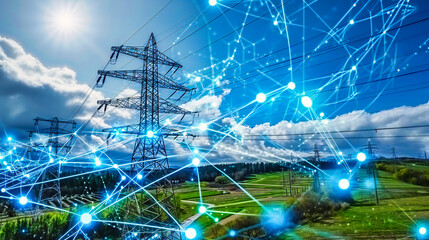 Electricity and Energy Technology, Powerful Transmission with High Voltage Lines