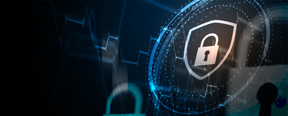 Abstract data background. Futuristic technology style. Elegant digital  background for business cyber presentations.