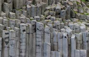 Basaltfelsen in Island