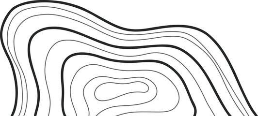 Topographic Map Lines