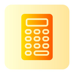 calculator gradient icon