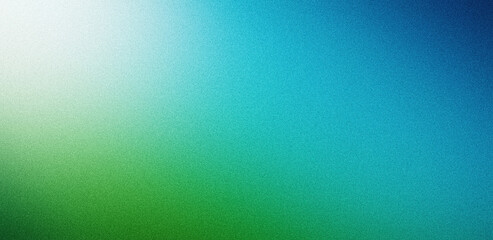 Grainy blue green gradient background, smooth noise texture cover header poster backdrop design